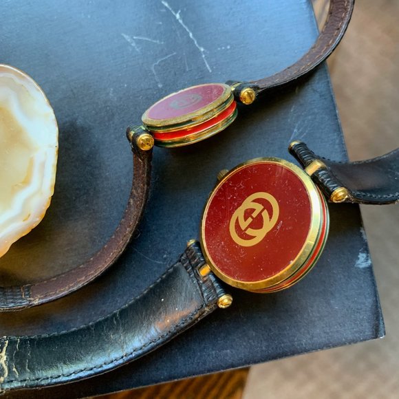 Vintage leather Gucci watch (bundle deal!) main image 4